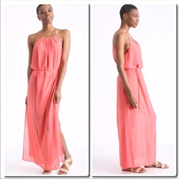 𝅺maxi Dress In Coral - Picture 1 of 3